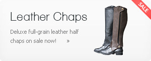 Leather Half-Chaps On Sale!